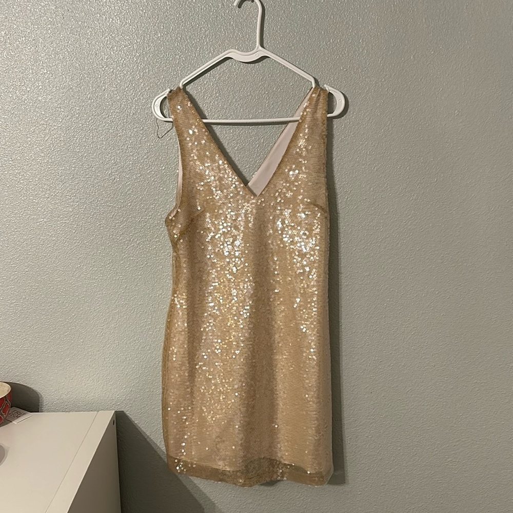 Target sequence dress